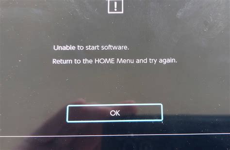 My atmosphere is 19.5 and 12.0.3 firmware already install sigpatch the other game work just fine but this game it always show unable to start software return to the home menu and try again i install it using usb install. Hey I know this is a little too old but I'm having the same problem. By any chance , do you remember what exactly did do to ...